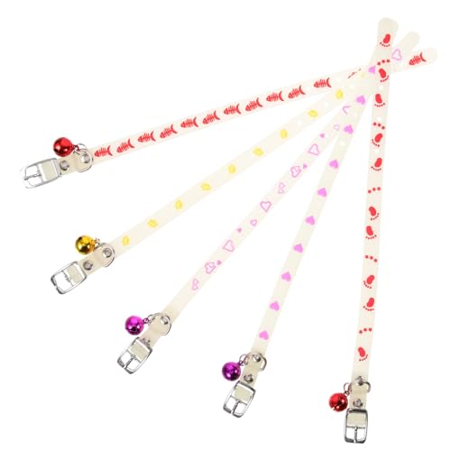 BESTonZON 5 Stück 5 teiliges verstellbares Leuchtendes Zubehör für Hunde und Katzen leichtes langlebiges Anti Verlust Accessoire sicher und dekorativ für Nachtspaziergänge Zufällige Farbe BESTonZON 5 Stück 5 teiliges verstellbares Leuchtendes Zubehör für Hunde und Katzen leichtes langlebiges Anti Verlust Accessoire sicher und dekorativ für Nachtspaziergänge Zufällige Farbe von BESTonZON