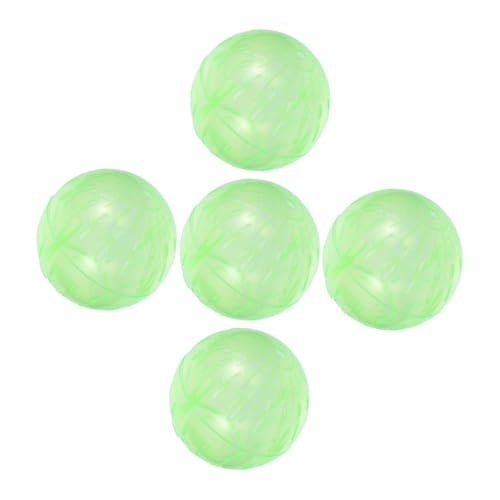 BESTonZON 5stücke Kunststoff Laufbälle Für Kleintiere Hamster Laufradball Spielzeug Geeignet Für Zwerghamster Chinchillas Und Rennmäuse BESTonZON 5stücke Kunststoff Laufbälle Für Kleintiere Hamster Laufradball Spielzeug Geeignet Für Zwerghamster Chinchillas Und Rennmäuse von BESTonZON