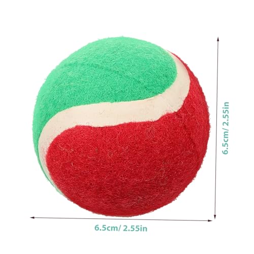 BESTonZON 6 Stück Kleine Bunte Hundebälle aus Robustem Material und Fallresistent für Apportierspiele und Training Leicht zu Reinigen für Welpen und Kleine Hunde Geeignet BESTonZON 6 Stück Kleine Bunte Hundebälle aus Robustem Material und Fallresistent für Apportierspiele und Training Leicht zu Reinigen für Welpen und Kleine Hunde Geeignet von BESTonZON