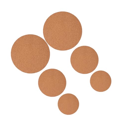BESTonZON 6 Stück Korkuntersetzer für Pflanzen Runde Hitzebeständige Korkmatten für Blumentöpfe für und Außenbereich Schutzunterlage für Garten und DIY Projekte BESTonZON 6 Stück Korkuntersetzer für Pflanzen Runde Hitzebeständige Korkmatten für Blumentöpfe für und Außenbereich Schutzunterlage für Garten und DIY Projekte von BESTonZON