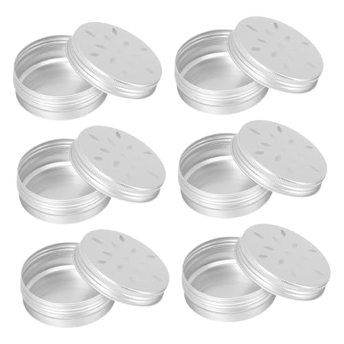 BESTonZON 6 Stück Teiliges Dufttrainingsset für Hunde Aluminium Dosen Leicht Tragbar Langlebig für Geruchstraining und Erziehungshilfen Haustierzubehör Geeignet für Innen und Außenbereich von BESTonZON