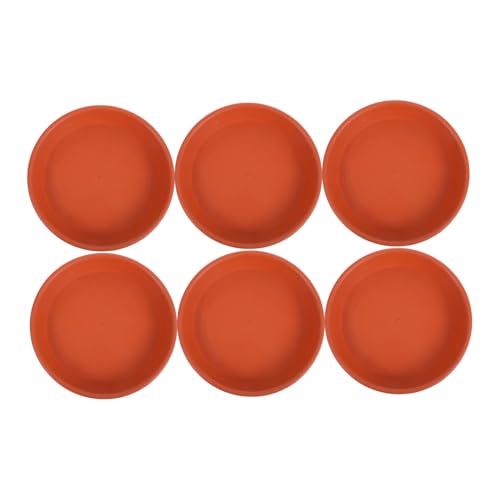 BESTonZON 6 Stücke Blumentopf Tablett Pflanzen Anlage Untertasse Blumentopf Untertassen Anlage Platte Pp BESTonZON 6 Stücke Blumentopf Tablett Pflanzen Anlage Untertasse Blumentopf Untertassen Anlage Platte Pp von BESTonZON