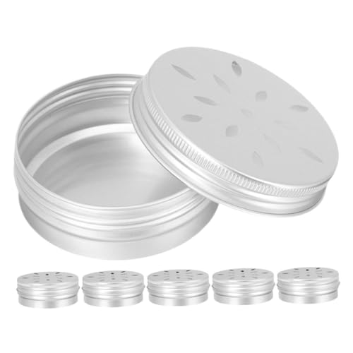 BESTonZON 6Er-Packung Duftbox für Hundetraining Zug Geruchstrainingsgeräte Nase Container Dufttrainingsdosen für Hunde Hilfsmittel für das Agility-Training für Hunde Aluminium Silver BESTonZON 6Er-Packung Duftbox für Hundetraining Zug Geruchstrainingsgeräte Nase Container Dufttrainingsdosen für Hunde Hilfsmittel für das Agility-Training für Hunde Aluminium Silver von BESTonZON