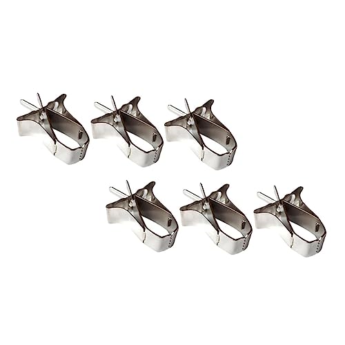 BESTonZON 6Stücke Lebensmittelhalter Clips für Multifunktionale Gemüseklemmen für Käfige für Gemüse und Tintenfischknochen zu Installieren und Sicher BESTonZON 6Stücke Lebensmittelhalter Clips für Multifunktionale Gemüseklemmen für Käfige für Gemüse und Tintenfischknochen zu Installieren und Sicher von BESTonZON