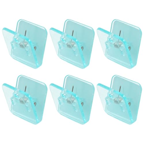 BESTonZON 6Stücke Selbstklebende Pad Halter Durchsichtige Wandmontage Für Training Anpassbare Installation Für Drinnen Und Draußen Für Verschiedene Leuchtenarten von BESTonZON