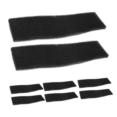 BESTonZON 8 Stück Aquarium Filterschwamm Zuschneidbare Filterpads für Süß Meerwasser Teiche Leiser Ersatzfilter Schwamm für Fischbecken Biologische Filtermedien BESTonZON 8 Stück Aquarium Filterschwamm Zuschneidbare Filterpads für Süß Meerwasser Teiche Leiser Ersatzfilter Schwamm für Fischbecken Biologische Filtermedien von BESTonZON