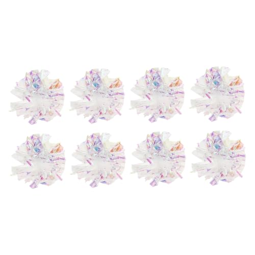 BESTonZON 8 Stück Katzenrassel aus Papier Katzenspielzeug Katze Wohnungskatzen Katzensachen Interactive cat Toy Katzen kratzball Crinkle-Ball für Katzen Knisterball für Haustiere Plastik BESTonZON 8 Stück Katzenrassel aus Papier Katzenspielzeug Katze Wohnungskatzen Katzensachen Interactive cat Toy Katzen kratzball Crinkle-Ball für Katzen Knisterball für Haustiere Plastik von BESTonZON