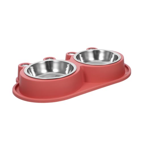 BESTonZON Anti Ameisen Katzennapf Hundenäpfe Katzenfutter Wassernapf Hundewasser Und Futternapf Tierfutter Wassernapf Katzengrabennäpfe Doppelter Hundenapf Hundefutternapf Kein Verschütten von BESTonZON