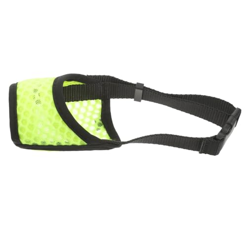 BESTonZON Anti-Bite-Abdeckung aus Maske Maulkörbe für Hunde Atmungsaktiv Hundemaulkorb zum Kauen Hundemundkappe Maulkorb mit kurzer für kleine Hunde Polyester Hellgrün BESTonZON Anti-Bite-Abdeckung aus Maske Maulkörbe für Hunde Atmungsaktiv Hundemaulkorb zum Kauen Hundemundkappe Maulkorb mit kurzer für kleine Hunde Polyester Hellgrün von BESTonZON