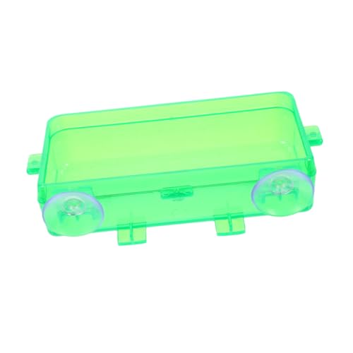 BESTonZON Anti-Eskapital-Wasserbecken Gecko-Fütterungsleiste Futterstelle für Grillen für Reptilien Reptilienfutterautomat Futternapf für Garnelen Plastik Light Green BESTonZON Anti-Eskapital-Wasserbecken Gecko-Fütterungsleiste Futterstelle für Grillen für Reptilien Reptilienfutterautomat Futternapf für Garnelen Plastik Light Green von BESTonZON