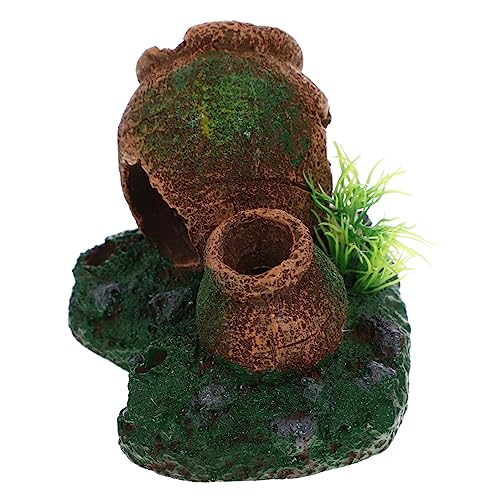 BESTonZON Aquarium Deko Resin Höhle Versteck für Garnelen Fische Wurzel AST Design Natürliches Fish Tank Ornament Robust Langlebig für Unterwasser Landschaft BESTonZON Aquarium Deko Resin Höhle Versteck für Garnelen Fische Wurzel AST Design Natürliches Fish Tank Ornament Robust Langlebig für Unterwasser Landschaft von BESTonZON