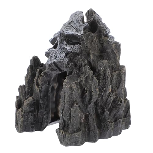 BESTonZON Aquarium Dekoration Resin Höhle Versteck Ornament Unterwasser Höhlenlandschaft Sicheres Versteck für Fische Reptilien Garnelen Vielseitig für Aquarium Terrarium Shrimp Tank BESTonZON Aquarium Dekoration Resin Höhle Versteck Ornament Unterwasser Höhlenlandschaft Sicheres Versteck für Fische Reptilien Garnelen Vielseitig für Aquarium Terrarium Shrimp Tank von BESTonZON
