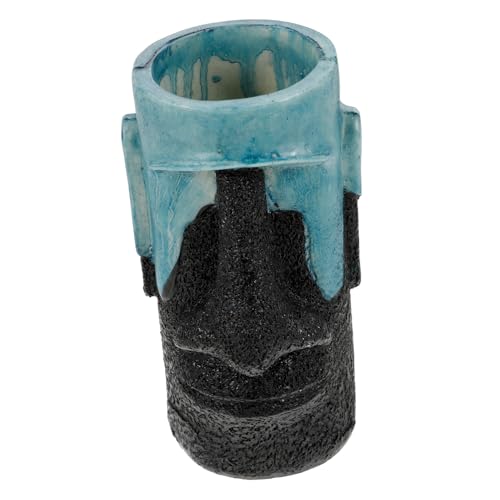 BESTonZON Aquarium Dekoration Resin Moai Statue Kleine Osterinsel Figur Fischtank Landschaftsbau Robust Pflegeleicht Unverblasst Schreibtisch Deko BESTonZON Aquarium Dekoration Resin Moai Statue Kleine Osterinsel Figur Fischtank Landschaftsbau Robust Pflegeleicht Unverblasst Schreibtisch Deko von BESTonZON