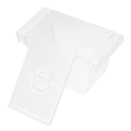 BESTonZON Aquarium Inkubatorbox FÜR Fische Trennbox für Betta und Neugeborene Leicht und Tragbar Schützt und Isoliert Fische für Zucht und Aufzucht von BESTonZON
