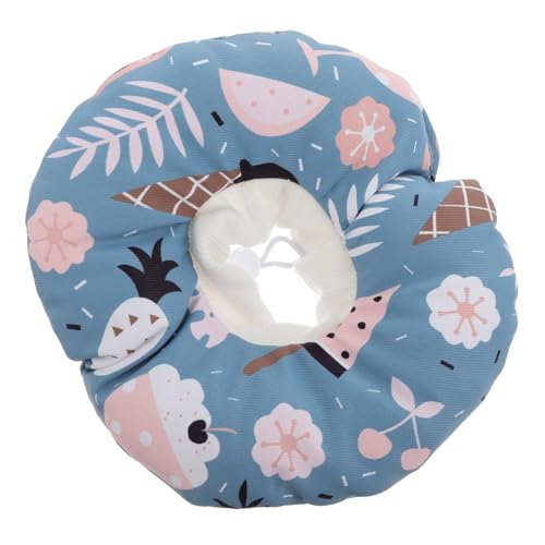 BESTonZON Atmungsaktiver Katzen Schutzkragen aus Leichtem Baumwollmaterial Gepolstert Verhindert Lecken und Beißen Verstellbar Modisches Muster für Postoperative Erholung bei Katzen bis BESTonZON Atmungsaktiver Katzen Schutzkragen aus Leichtem Baumwollmaterial Gepolstert Verhindert Lecken und Beißen Verstellbar Modisches Muster für Postoperative Erholung bei Katzen bis von BESTonZON