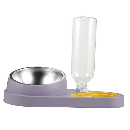 BESTonZON Automatic Pet Feeder Water Dispenser for Dogs and Cats Pet Food Bowl with Non Slip Base and Large Capacity Durable and Convenient Feeding von BESTonZON