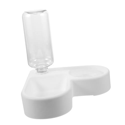 BESTonZON Automatischer Futter Wasserspender für Katzen und Hunde Integrierter Napf mit Auslaufsicherem Design Minimalistischer Futternapf für Sauberes Trinken und Fressen für Zuhause und von BESTonZON