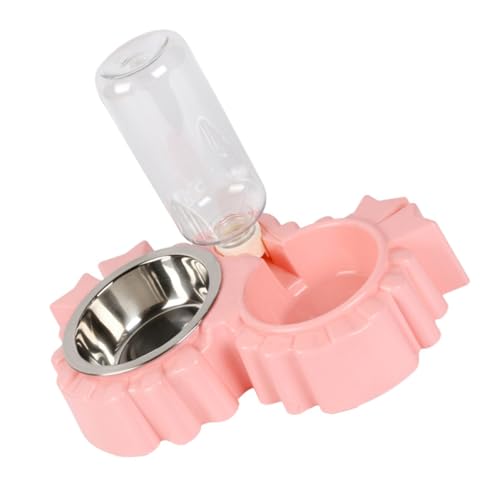 BESTonZON Automatischer Futternapf für Katzen und Hunde Futter und Wassernapf mit Schüssel und Rutschfester Basis für Kleine Haustiere BESTonZON Automatischer Futternapf für Katzen und Hunde Futter und Wassernapf mit Schüssel und Rutschfester Basis für Kleine Haustiere von BESTonZON