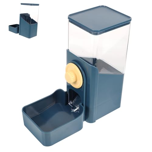 BESTonZON Automatischer Futterspender für Kleintiere Hängender Futterautomat für Hamster Meerschweinchen und Kaninchen Praktischer und Leicht zu Reinigender Futterbehälter Tiefseeblau für BESTonZON Automatischer Futterspender für Kleintiere Hängender Futterautomat für Hamster Meerschweinchen und Kaninchen Praktischer und Leicht zu Reinigender Futterbehälter Tiefseeblau für von BESTonZON