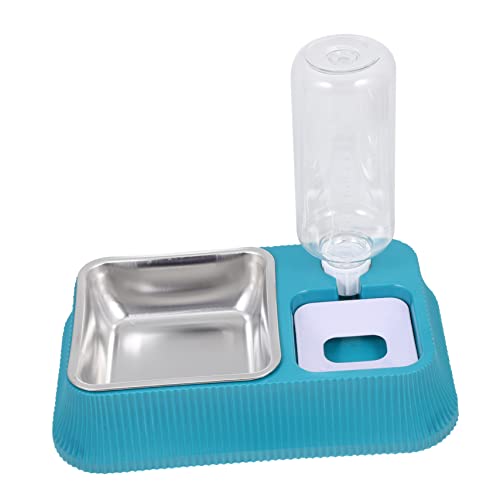 BESTonZON Automatischer Haustiernapf mit Wasserauffüllung Abnehmbarer Futternapf rutschfest für Hunde und Katzen Indoor Haustierbedarf Kombinierte Futter und Wasserschale Praktische BESTonZON Automatischer Haustiernapf mit Wasserauffüllung Abnehmbarer Futternapf rutschfest für Hunde und Katzen Indoor Haustierbedarf Kombinierte Futter und Wasserschale Praktische von BESTonZON
