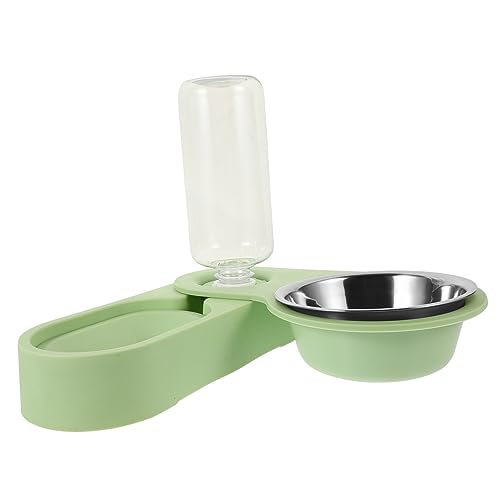 BESTonZON Automatischer Katzenfutterspender Verstellbarer Futterstation für Innenkatzen Teiliges Set mit Futter und Wassernapf zu Reinigen BESTonZON Automatischer Katzenfutterspender Verstellbarer Futterstation für Innenkatzen Teiliges Set mit Futter und Wassernapf zu Reinigen von BESTonZON