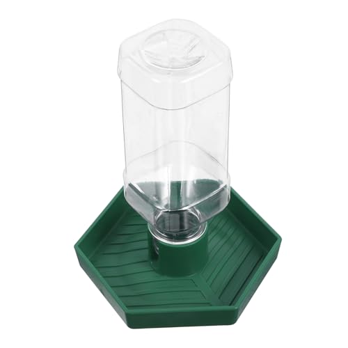 BESTonZON Automatischer Reptilien Wasserspender Klein aus Kunststoff Praktische Bodenschale für Haushaltsschildkröten und Echsen Bequeme Trinkschale für Terrarien Langlebig und Einfach zu von BESTonZON