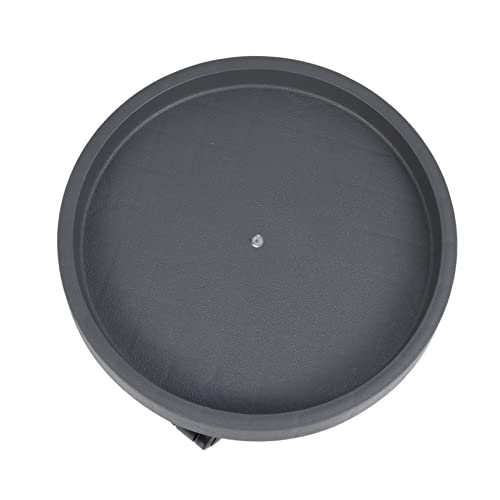 BESTonZON Basis für Blumentöpfe drinnen Blumentopf groß Pflanzenwagen mit Rädern schwer Outdoor pflanzregal pflanzenständer für draußen fahrbarer Topfständer fahrbarer Pflanzer Harz Grey von BESTonZON