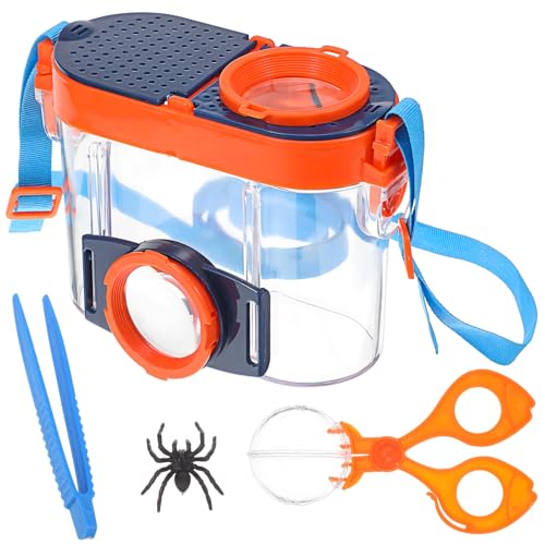 BESTonZON Beobachtungsbox Für Insekten Nature Exploration Toy Insektenbeobachter Insektenbetrachter Für Insektenbehälter Für Insektenlupenbehälter Insektensammelboxen Plastik von BESTonZON