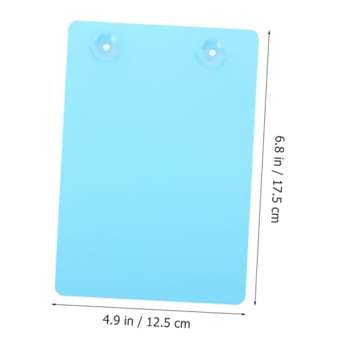 BESTonZON Blauer Zuchtstein mit Saugnapf Fischzuchtplatte für Aquarium Effektive Laichplatte Fischbecken Trennwand Natürlicher Stein für Aufzucht und Brutsteigerung von BESTonZON