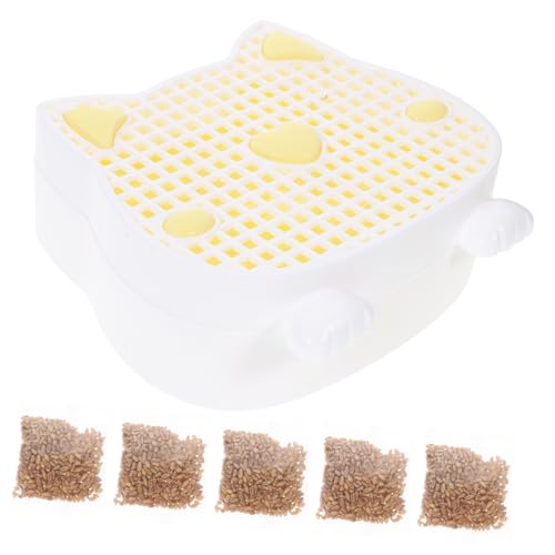 BESTonZON Box Katzenminze Haushalts Katzengras Pflanztöpfe Für Zimmerpflanzen Praktische Katzenpflanze Katzengras Pflanztopf Katzengras Behälter Katzengras Pflanzgefäß Für Haustier BESTonZON Box Katzenminze Haushalts Katzengras Pflanztöpfe Für Zimmerpflanzen Praktische Katzenpflanze Katzengras Pflanztopf Katzengras Behälter Katzengras Pflanzgefäß Für Haustier von BESTonZON