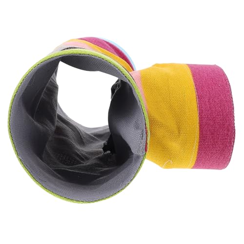 BESTonZON Buntes Kleintier Spieltunnel Versteck Nest Hamster Kaninchen Meerschweinchen Multifunktional zum Verstecken für Kleine Haustiere von BESTonZON