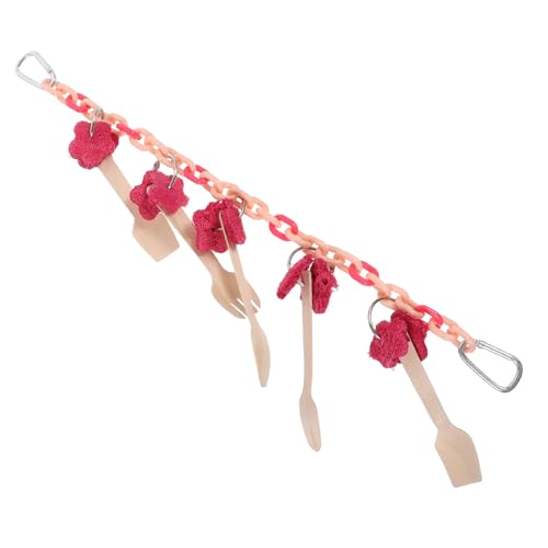 BESTonZON Buntes Papagei Kauspielzeug Hängespielzeug für Vogelkäfige Robustes Sicheres Futter Kauspielzeug für Wellensittiche Nymphensittiche und Andere Ziervögel Langlebiges BESTonZON Buntes Papagei Kauspielzeug Hängespielzeug für Vogelkäfige Robustes Sicheres Futter Kauspielzeug für Wellensittiche Nymphensittiche und Andere Ziervögel Langlebiges von BESTonZON