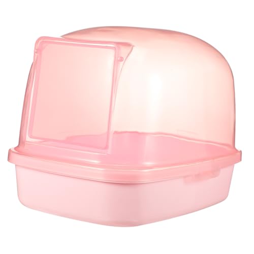 BESTonZON Chinchilla Sandbad Badezimmer Aus Kunststoff Hamster Toilette Mit Elegantem Design Für Kleine Haustiere Wie Hamster Transparent BESTonZON Chinchilla Sandbad Badezimmer Aus Kunststoff Hamster Toilette Mit Elegantem Design Für Kleine Haustiere Wie Hamster Transparent von BESTonZON