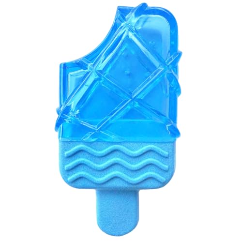 BESTonZON EIS Lollipop Förmiges Kauspielzeug für Welpen Gefrierbares Zahnspielzeug für Sommer Interaktives Beißspielzeug für Kleine und Mittelgroße Hunde Hält Haustiere Kühl und Beschäftigt von BESTonZON