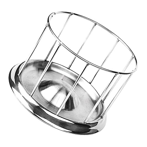 BESTonZON Edelstahl Schildkröten Futterschale mit Rundem Geländer Langlebiger Wassernapf und Futterspender für Reptilien Mittlere rutschfest und Leicht zu Reinigen für Landschildkröten und BESTonZON Edelstahl Schildkröten Futterschale mit Rundem Geländer Langlebiger Wassernapf und Futterspender für Reptilien Mittlere rutschfest und Leicht zu Reinigen für Landschildkröten und von BESTonZON