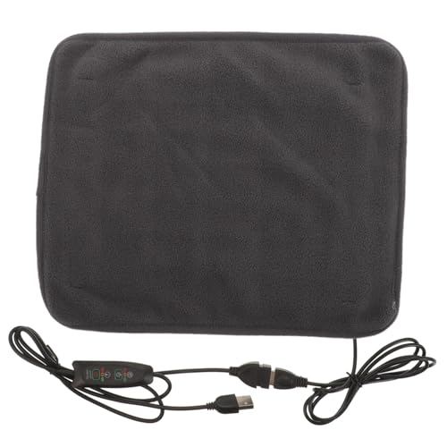 BESTonZON Einstellbare Haustier Heizdecke mit USB Wärmematte für Katzen Hunde und Andere Haustiere für Kalte mit Temperaturregler und Reflektierender Wärmeschicht Tiefgrau BESTonZON Einstellbare Haustier Heizdecke mit USB Wärmematte für Katzen Hunde und Andere Haustiere für Kalte mit Temperaturregler und Reflektierender Wärmeschicht Tiefgrau von BESTonZON