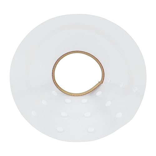 BESTonZON Elisabeth Kreis Kratzen Erholung Nacken Kegelhalsband Für Katze Krapfen Für Haustier Katzenhalskegel Kragen Drinnen Cat Neck Cone Plastik von BESTonZON