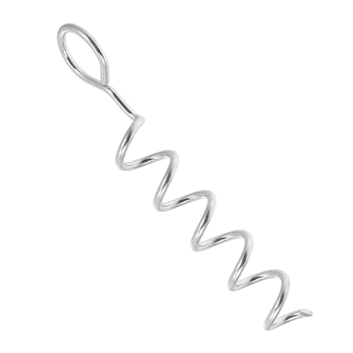 BESTonZON Erdstecker Aus Stabiler Hundeanker Bodenanker Für Spiral Hundepfahl Zur Sicheren Befestigung Im Freien Für Camping Und Ausflüge Einzelner Runder BESTonZON Erdstecker Aus Stabiler Hundeanker Bodenanker Für Spiral Hundepfahl Zur Sicheren Befestigung Im Freien Für Camping Und Ausflüge Einzelner Runder von BESTonZON