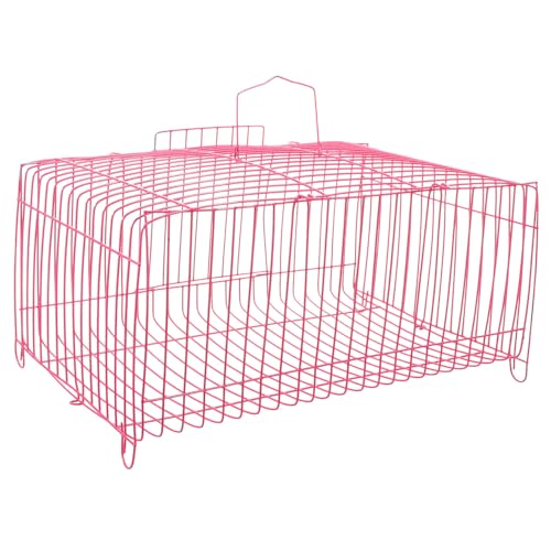 BESTonZON Faltbarer Vogelkäfig für Haustiere Tragbarer Metallkäfig für Papageien und Kleintiere für Ausflüge mit Ausreichendem Luftzirkulation und Sicherem Design BESTonZON Faltbarer Vogelkäfig für Haustiere Tragbarer Metallkäfig für Papageien und Kleintiere für Ausflüge mit Ausreichendem Luftzirkulation und Sicherem Design von BESTonZON