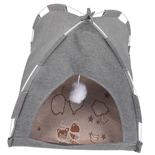 BESTonZON Faltbares Hundezelt Für Drinnen Und Draußen Atmungsaktives Und Bequemes Welpenzelt Für Perfektes Haustierhaus Für Katzen BESTonZON Faltbares Hundezelt Für Drinnen Und Draußen Atmungsaktives Und Bequemes Welpenzelt Für Perfektes Haustierhaus Für Katzen von BESTonZON