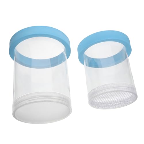 BESTonZON Fischzuchtbox Schwimmend Aquarium Brutbehälter mit Trennwand Transparente Inkubationsbox für Guppy Betta Jungfische Einfache Installation Optimale Überwachung Vielseitig für von BESTonZON