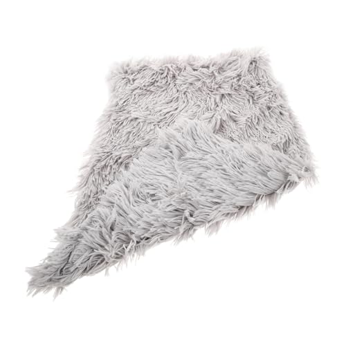 BESTonZON Fluffy Haustier Matte Warmes Plüsch Hundebett Katzenkissen Weiche Kuscheldecke für Herbst Winter S Komfortables Schlafplatz Zubehör von BESTonZON