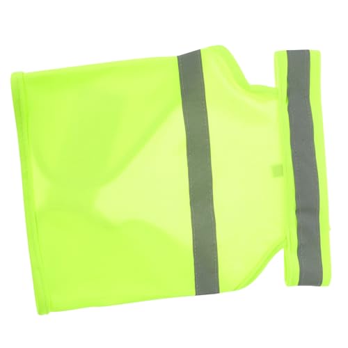 BESTonZON Fluoreszierende Hundeweste Verstellbar Atmungsaktiv Sicherheitsweste für Mittelgroße Hunde Hohe Sichtbarkeit Langlebig Komfortabel für Outdoor Jagd Spaziergang von BESTonZON