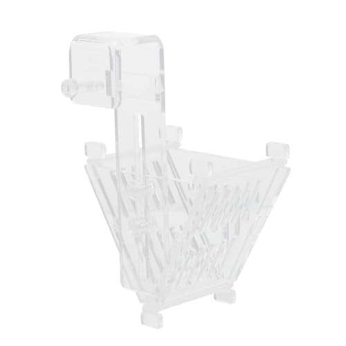 BESTonZON Fütterungsbecher für Fische Kegelförmiger Futtertrichter aus Hochwertigem für Frische und Aquarien Platzsparendes Design zu Reinigen BESTonZON Fütterungsbecher für Fische Kegelförmiger Futtertrichter aus Hochwertigem für Frische und Aquarien Platzsparendes Design zu Reinigen von BESTonZON