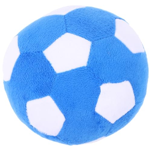 BESTonZON Fußballspielzeug für Haustiere Zahnen Hundespielzeug Die Hunde-Puzzle- Welpe Haustier-Trainingsspielzeug Hundekauball Kauspielzeug Plüsch Sky-Blue BESTonZON Fußballspielzeug für Haustiere Zahnen Hundespielzeug Die Hunde-Puzzle- Welpe Haustier-Trainingsspielzeug Hundekauball Kauspielzeug Plüsch Sky-Blue von BESTonZON