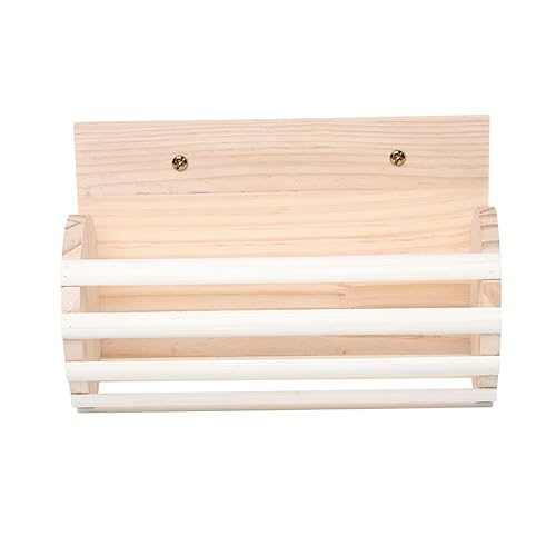 BESTonZON Gestell Haustier Artikel Schweine Chinchilla Heu kaninchenkäfig Rabbit cage Hasenstall kleintierfutter hasenkäfige Grasständer Futterspender Futterstelle für Kaninchen Protokoll von BESTonZON