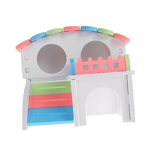 BESTonZON Goldenes Hamsterhaus für Kleine Haustiere Dekoratives Schlafversteck und Spielplatz Langlebig und Vielseitig für Hamster und Meerschweinchen BESTonZON Goldenes Hamsterhaus für Kleine Haustiere Dekoratives Schlafversteck und Spielplatz Langlebig und Vielseitig für Hamster und Meerschweinchen von BESTonZON