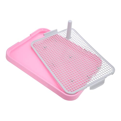BESTonZON Gras-PIPI-Pads für Hunde Halter für Welpenunterlage Hundetoilette aus Edelstahl Indoor-PIPI-Gras-Hund Rasen-PIPI-Pads für Hunde Outdoor-PIPI-Grashund Abs Rosa BESTonZON Gras-PIPI-Pads für Hunde Halter für Welpenunterlage Hundetoilette aus Edelstahl Indoor-PIPI-Gras-Hund Rasen-PIPI-Pads für Hunde Outdoor-PIPI-Grashund Abs Rosa von BESTonZON