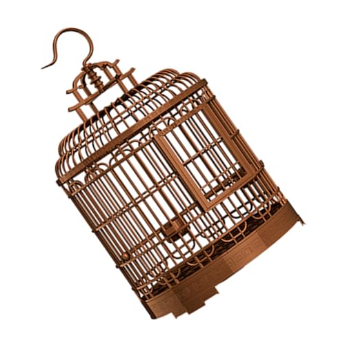 BESTonZON Großer Tragbarer Vogelkäfig Retro Kunststoff für Lovebirds und Nymphensittiche für Reisen und Zuhause Einfach zu Reinigen Hygienisch und Geräumig BESTonZON Großer Tragbarer Vogelkäfig Retro Kunststoff für Lovebirds und Nymphensittiche für Reisen und Zuhause Einfach zu Reinigen Hygienisch und Geräumig von BESTonZON