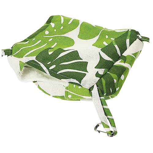 BESTonZON Hängematte für Hamster Chinchillas Bequemes und Sicheres Schlafbett aus Hochwertigem Material für Kleine Haustiere im Winter Am Käfig BESTonZON Hängematte für Hamster Chinchillas Bequemes und Sicheres Schlafbett aus Hochwertigem Material für Kleine Haustiere im Winter Am Käfig von BESTonZON